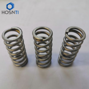 Grade 5 titanium clutch springs