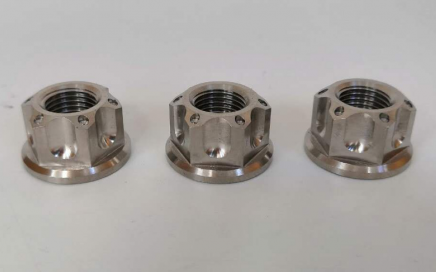 motorcycle titanium nut