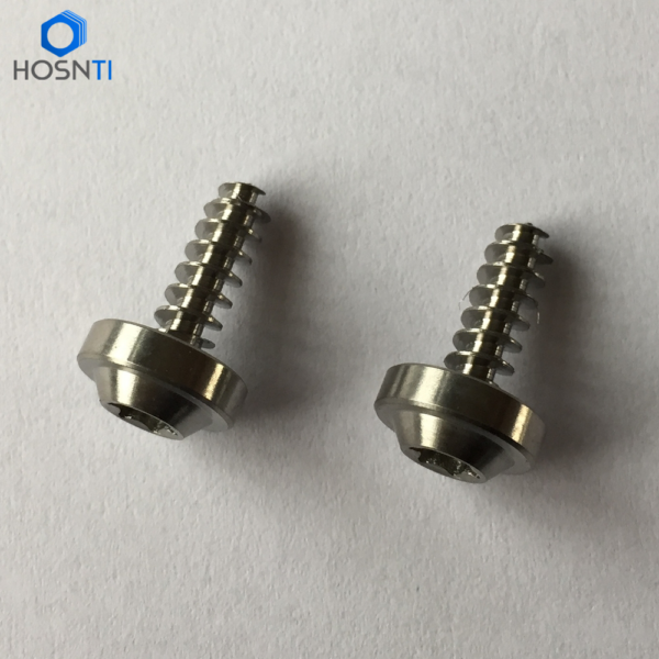 M4 M5 Titanium Self Tapping Screw For Motorcycle Baoji Hosn Titanium Co Ltd