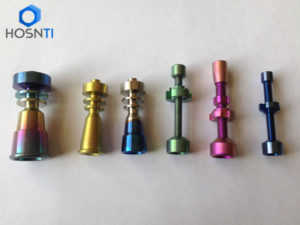 Beautiful Colored Titanium Nails from Baoji HOSN Titanium Co., Ltd.