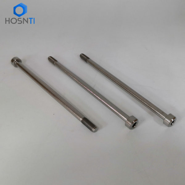 This titanium bolt has M5x100mm thread size