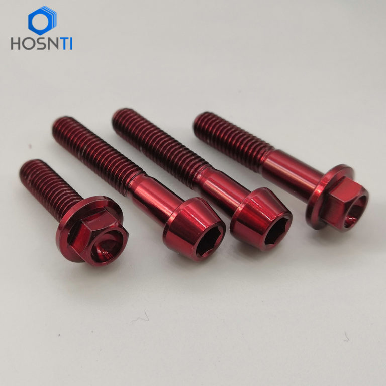 M8x23mm Titanium Shoulder Bolts Baoji HOSN Titanium Co., Ltd.