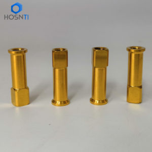 gold colored titanium cliper nuts M6 thread size