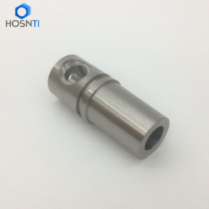 this titanium part is CNC turned out