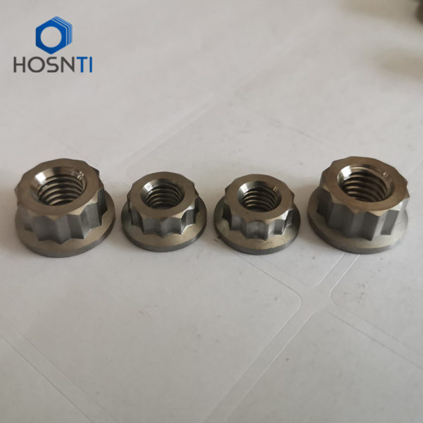 12 Point Flange Titanium Nuts – Baoji Hosn Titanium Co., Ltd.