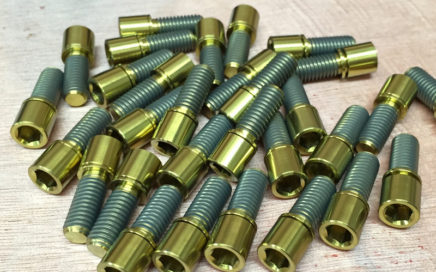 Titanium Crank Arm Pinch Bolts