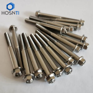 alloy titanium flange bolt