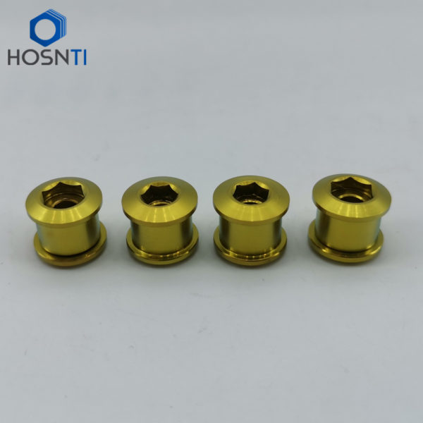 Bicycle Titanium Chainring Bolts with Dual Hex Socket – Baoji HOSN ...