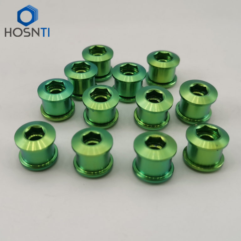 Bicycle Titanium Chainring Bolts With Dual Hex Socket – Baoji Hosn 