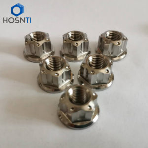 motorcycle titanium nut