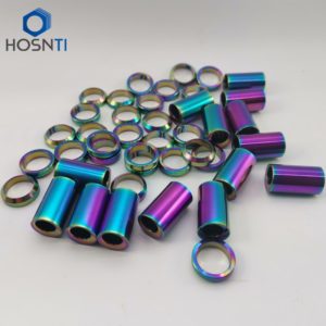 oilslick Titanium offset shock bushing hardware