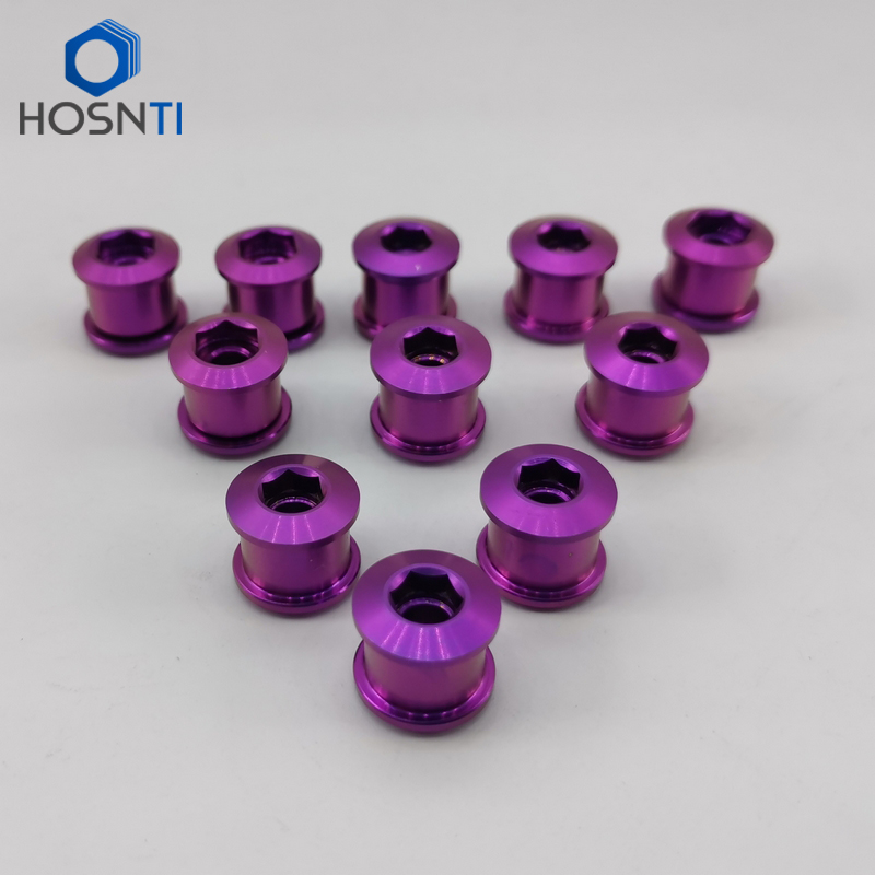 Bicycle Titanium Chainring Bolts with Dual Hex Socket – Baoji HOSN ...