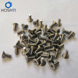 countersunk titanium bolts hex socket allen key