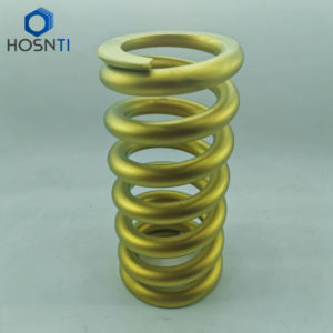 gold titanium spring for motorcycle