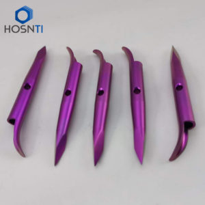 purple titanium slip tips