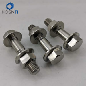 titanium flange bolts and titanium flange nuts