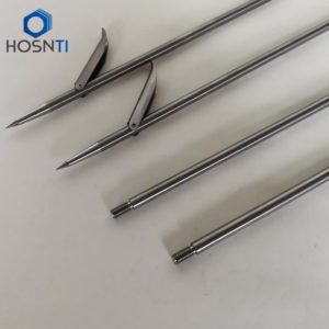Titanium Pole Spear Tip Single Barb Head – Baoji HOSN Titanium Co