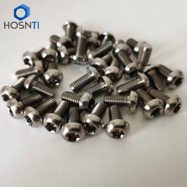 M6X12mm torx titanium screws