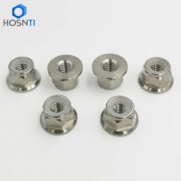 ISO 7043 Titanium Nylock Nuts M8X1.25 – Baoji HOSN Titanium Co., Ltd.