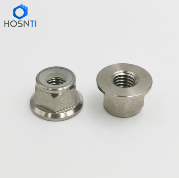 ISO 7043 Titanium Nylock Nuts M8X1.25 – Baoji HOSN Titanium Co., Ltd.