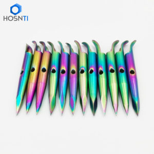 oilslick titanium slip tips