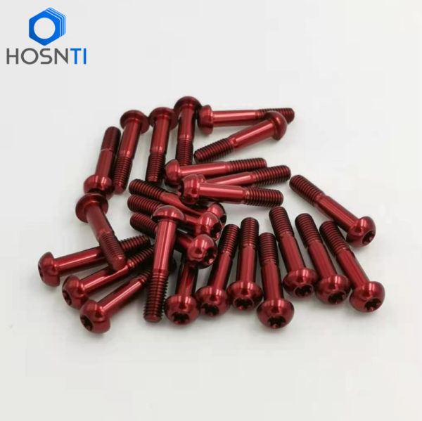 red torx titanium fasteners