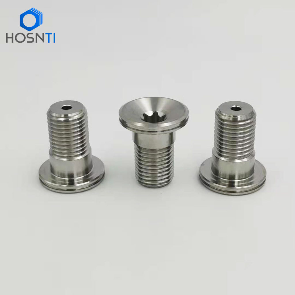 M14x1.5mm Hollow Titanium Bolts with Torx Socket