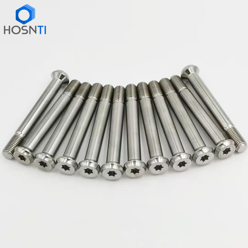 M8X1mm titanium bolts with torx socket