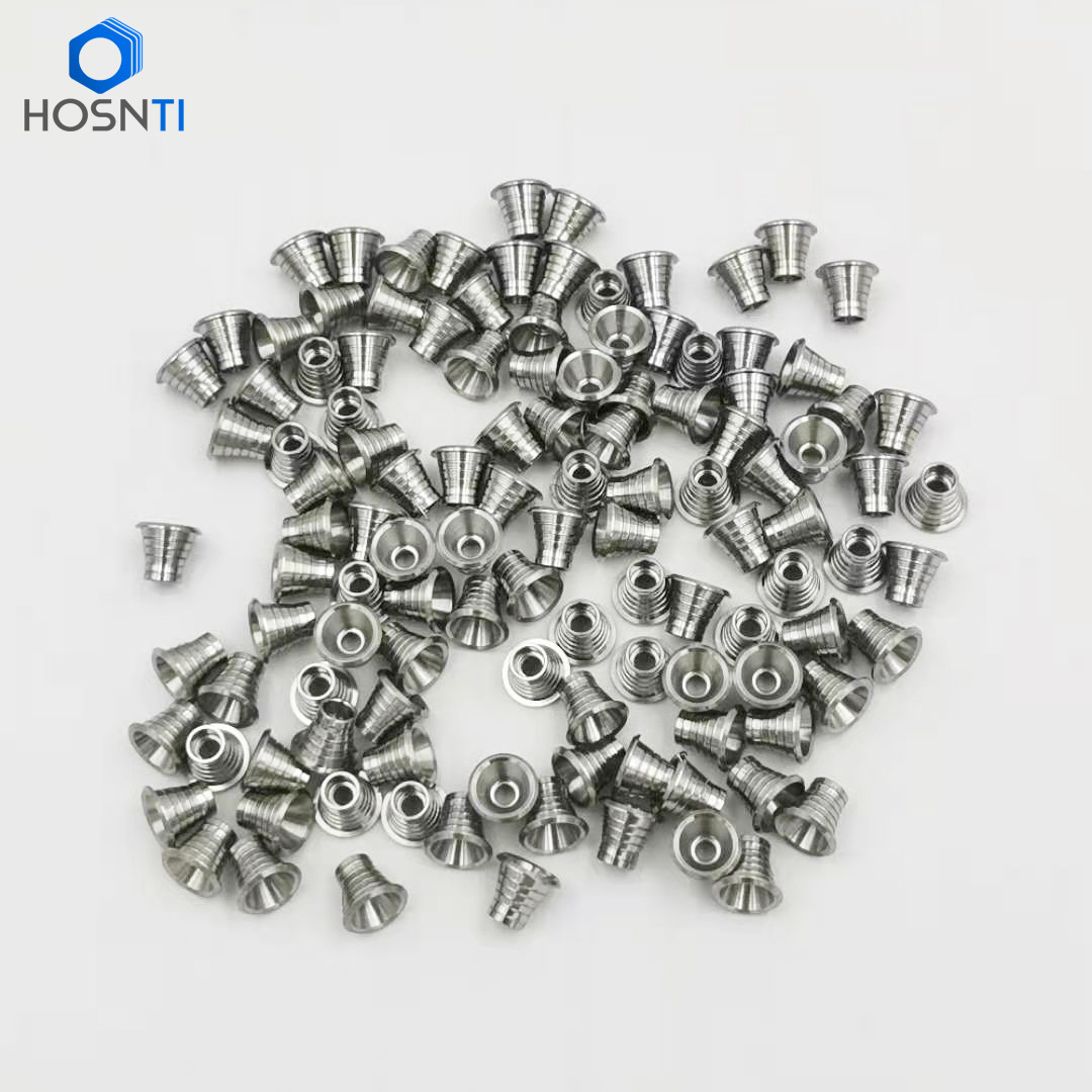 Medical High Precision Titanium Parts which machined from Swiss Type ...