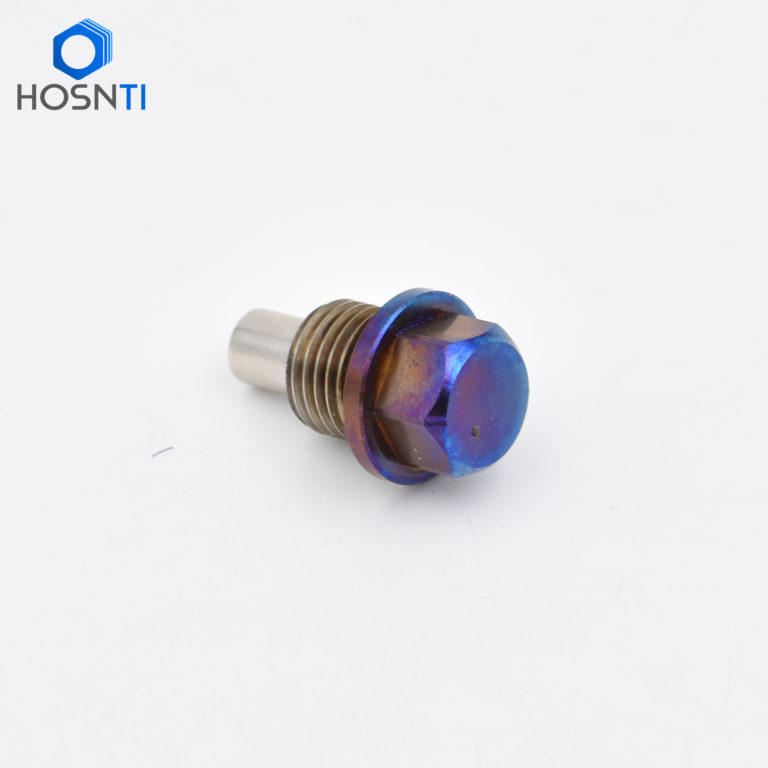 Titanium Oil Drain Plug Screws Baoji HOSN Titanium Co., Ltd.