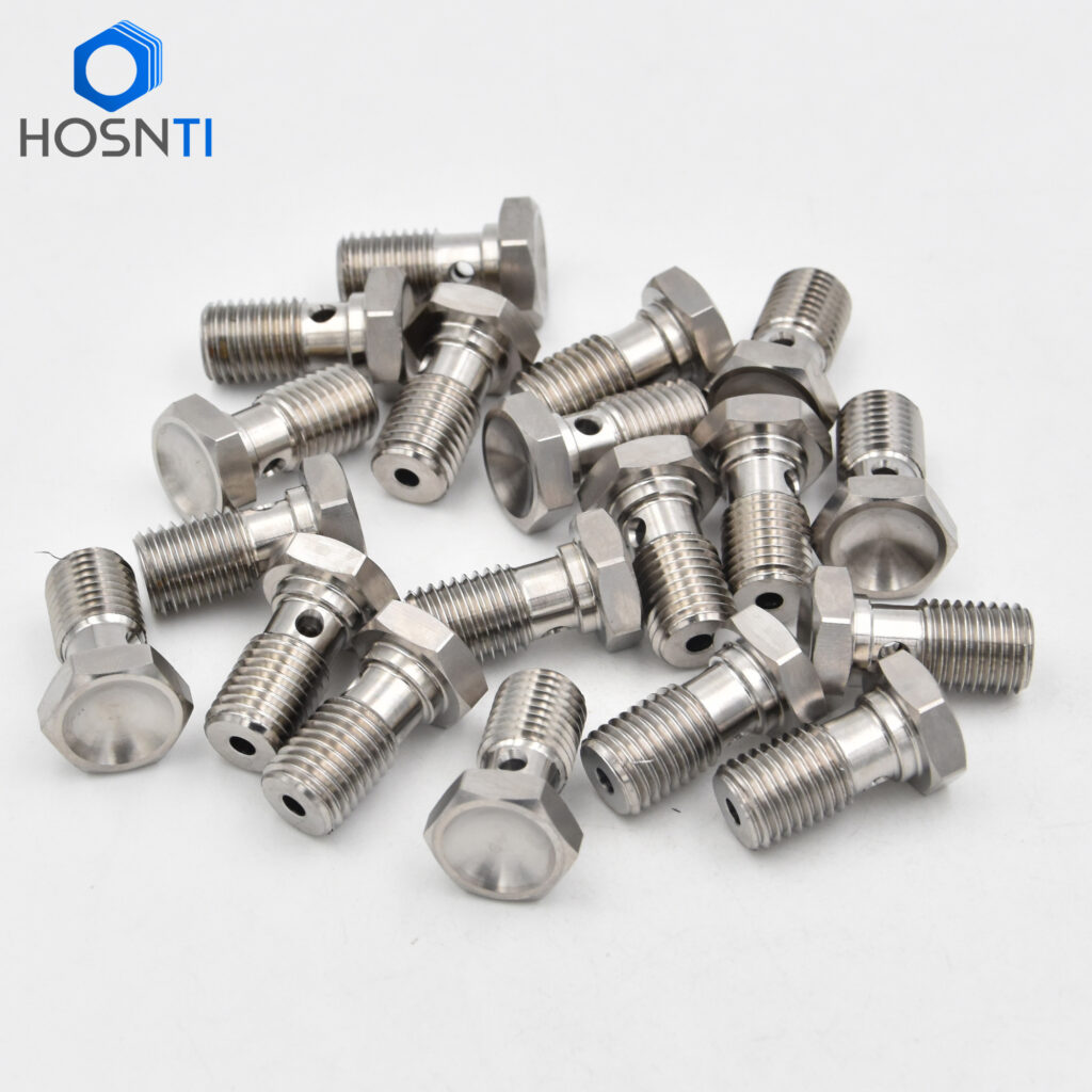 M10X1.25 TITANIUM BANJO BOLTS