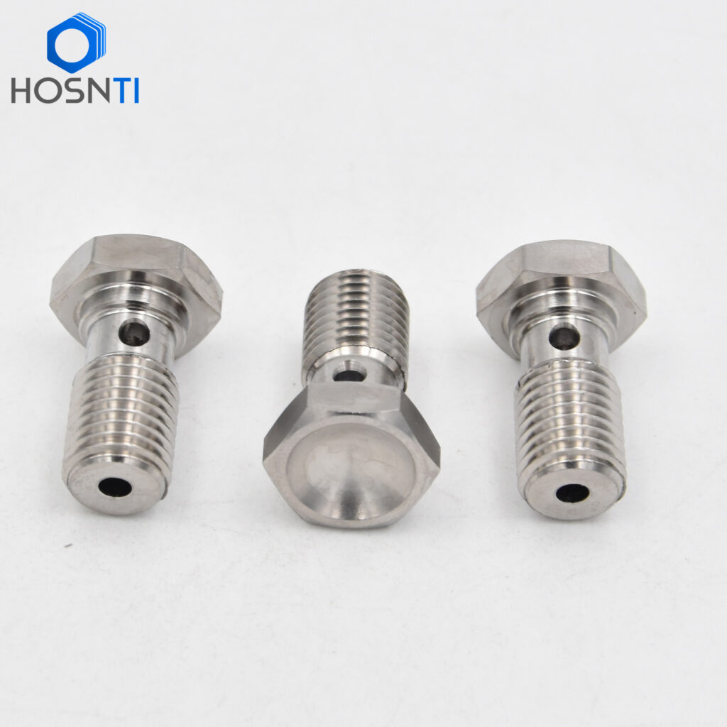 SINGLE TITANIUM BANJO BOLTS M10X1.25X19MM