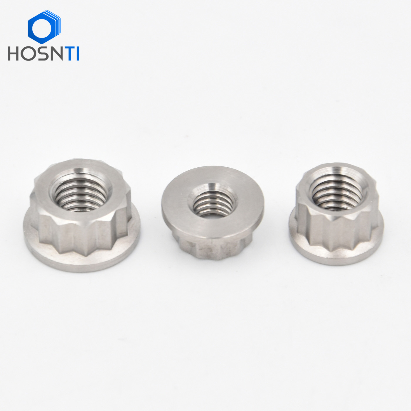 Grade 5 Ti6Al4V 12 Point Titanium Nuts – Baoji HOSN Titanium Co., Ltd.