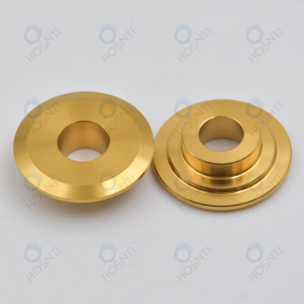 Gold Nitrided Titanium Valve Spring Retainers