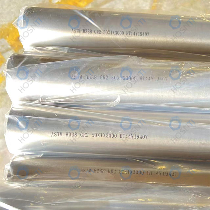 Gr5 Seamless Titanium Tube